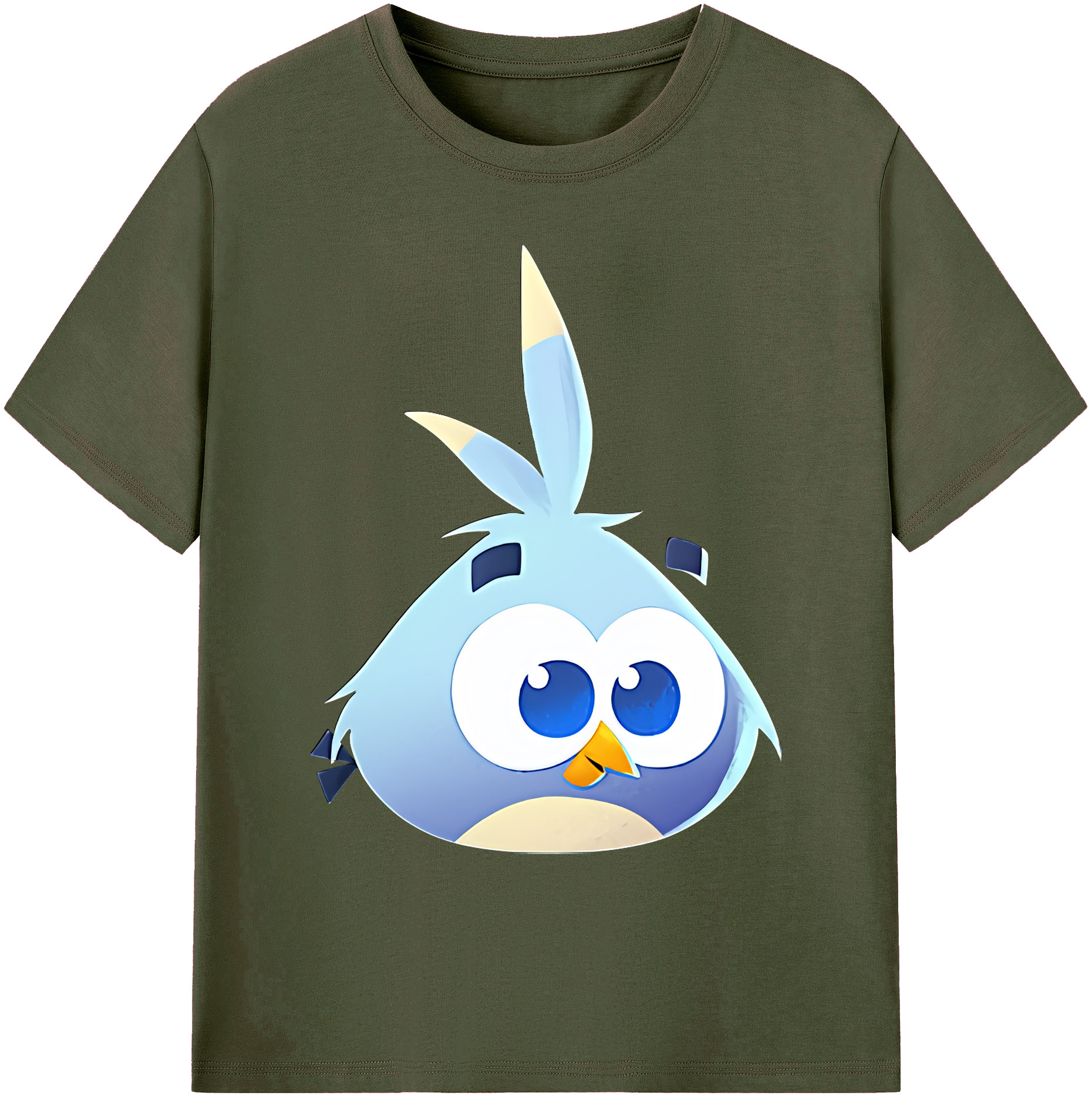 （画像用） Angry Birds アングリーバード 綿100％ メンズ半袖Tシャツ｜肌触りやわらか＆通気性
